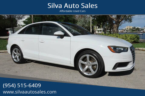 2016 Audi A3 for sale at Silva Auto Sales in Pompano Beach FL