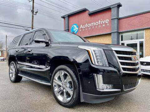 2017 Cadillac Escalade for sale at Automotive Solutions in Louisville KY