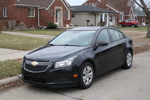 2014 Chevrolet Cruze for sale at Fred Elias Auto Sales in Center Line MI