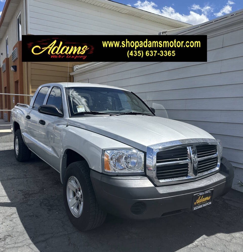 Silver 2007 Dodge Dakota ST ST 4dr Quad Cab SB 2