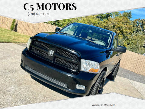 2012 RAM Ram Pickup 1500 for sale at C5 Motors in Marietta GA