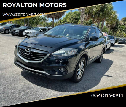 2014 Mazda CX-9 for sale at ROYALTON MOTORS in Plantation FL