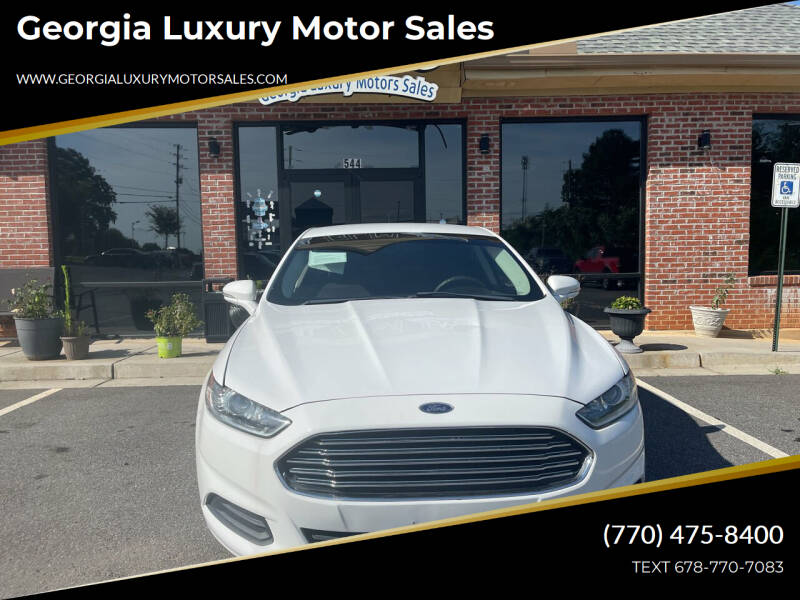 2015 Ford Fusion for sale in Cumming, GA