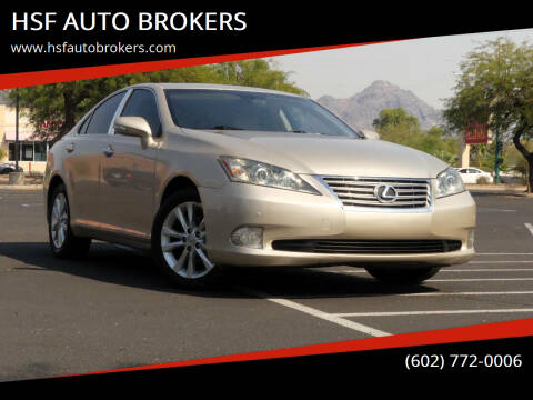 2010 Lexus ES 350 for sale at HSF AUTO BROKERS in Phoenix AZ