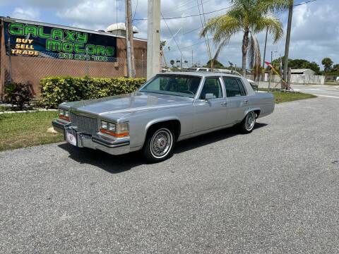 1987 Cadillac Brougham for sale at Galaxy Motors Inc in Melbourne FL