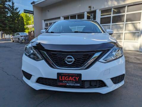 2019 Nissan Sentra for sale at Legacy Auto Sales LLC in Seattle WA