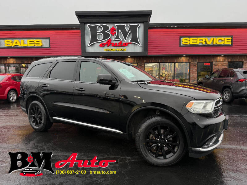 2017 Dodge Durango for sale at B & M Auto Sales Inc. in Oak Forest IL