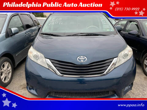2011 Toyota Sienna for sale at Philadelphia Public Auto Auction in Philadelphia PA