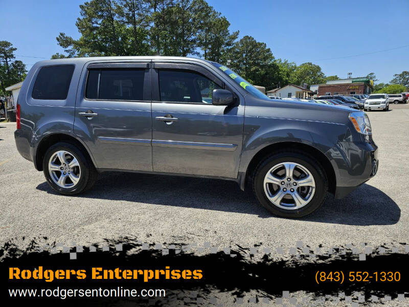 2013 Honda Pilot for sale at Rodgers Enterprises in North Charleston SC