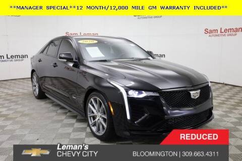 2020 Cadillac CT4-V for sale at Leman's Chevy City in Bloomington IL