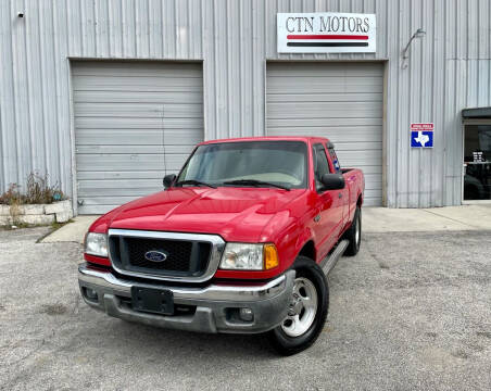 2005 Ford Ranger for sale at CTN MOTORS in Houston TX