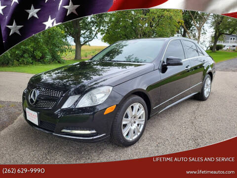 2013 Mercedes-Benz E-Class for sale at Lifetime Auto Sales and Service in West Bend WI