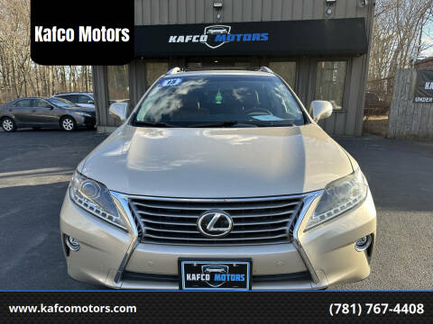 2015 Lexus RX 350 for sale at Kafco Motors in Holbrook MA