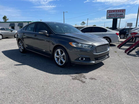 2015 Ford Fusion for sale at Jamrock Auto Sales of Panama City in Panama City FL
