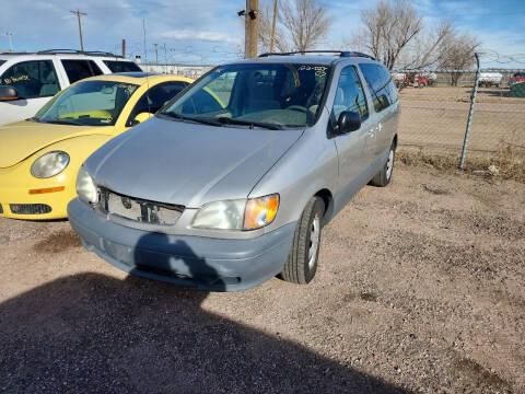 2003 Toyota Sienna for sale at PYRAMID MOTORS - Fountain Lot in Fountain CO