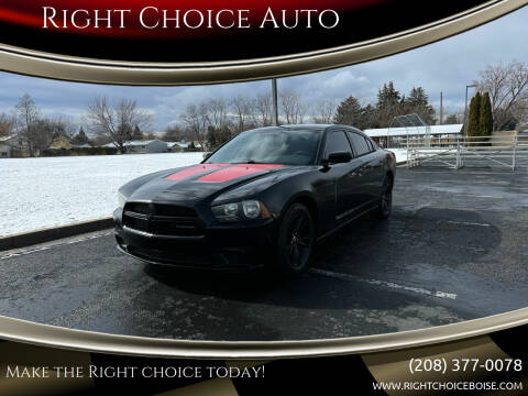 2013 Dodge Charger for sale at Right Choice Auto in Boise ID