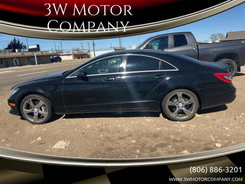2014 Mercedes-Benz CLS for sale at 3W Motor Company in Fritch TX
