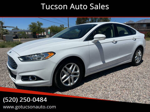 2016 Ford Fusion for sale at Tucson Auto Sales in Tucson AZ
