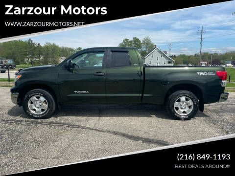 2012 Toyota Tundra for sale at Zarzour Motors in Chesterland OH