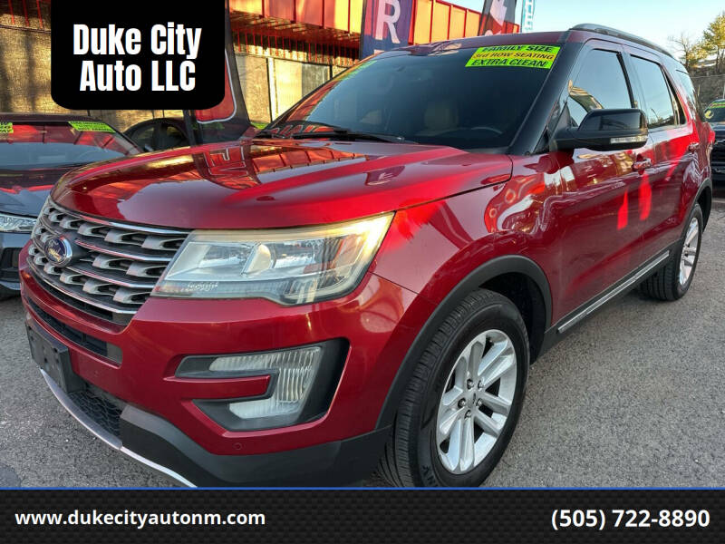 2016 Ford Explorer for sale at Duke City Auto LLC in Gallup NM