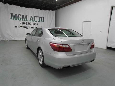 2012 Lexus LS 460 for sale at MGM Auto in San Antonio, TX