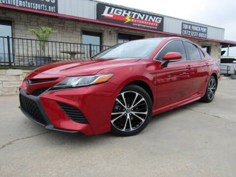 2019 Toyota Camry for sale at Lightning Motorsports in Grand Prairie TX