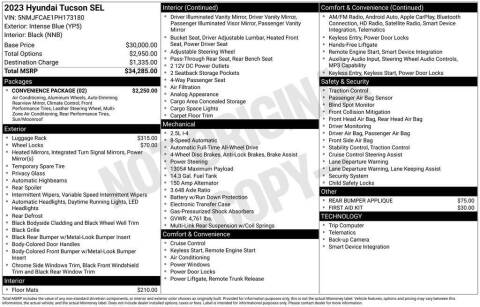 2023 Hyundai Tucson SEL