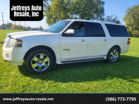 2008 Ford Expedition EL for sale at Jeffreys Auto Resale, Inc in Clinton Township MI