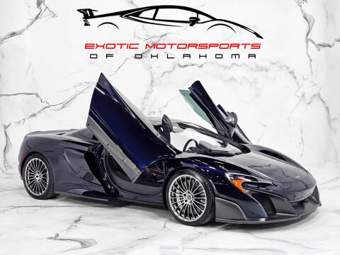 2016 McLaren 675LT Spider for sale at Exotic Motorsports of Oklahoma in Edmond OK