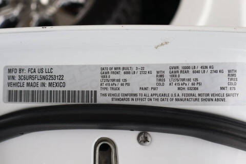 2022 RAM 2500 Laramie