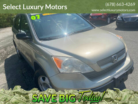 2007 Honda CR-V for sale at Select Luxury Motors in Cumming GA