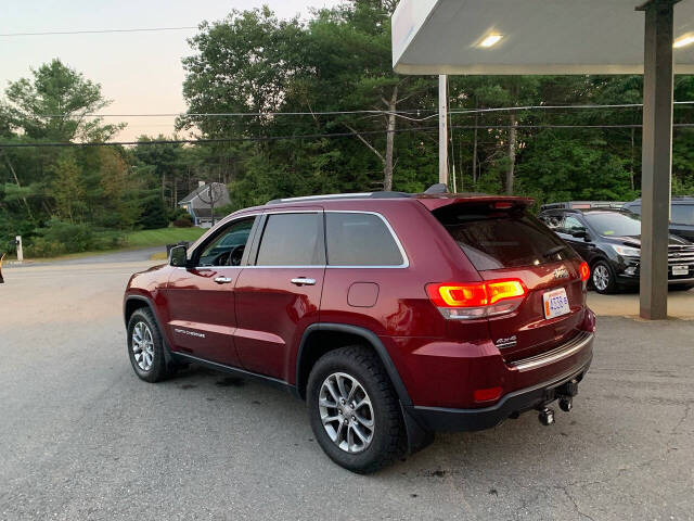 2016 Jeep Grand Cherokee for sale at DJ's Classic Cars in Ashburnham, MA