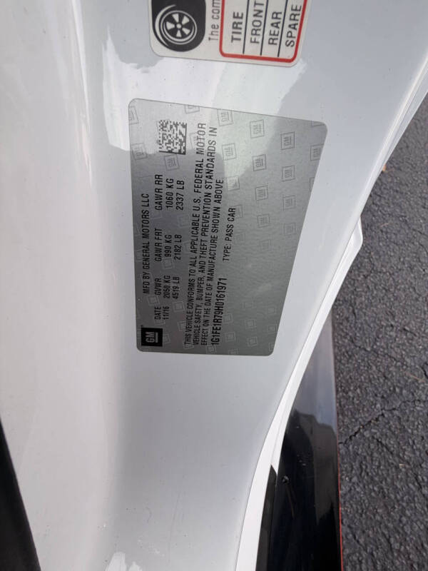 2017 Chevrolet Camaro SS