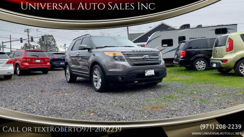 2013 Ford Explorer for sale at Universal Auto Sales in Salem OR