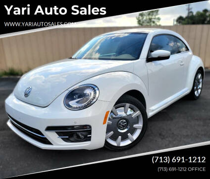2018 Volkswagen Beetle for sale at Yari Auto Sales in Houston TX