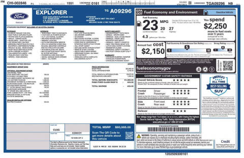 2026 Ford Explorer Platinum