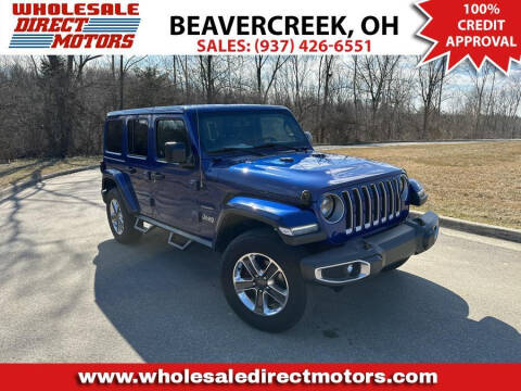 2019 Jeep Wrangler Unlimited for sale at WHOLESALE DIRECT MOTORS in Beavercreek OH