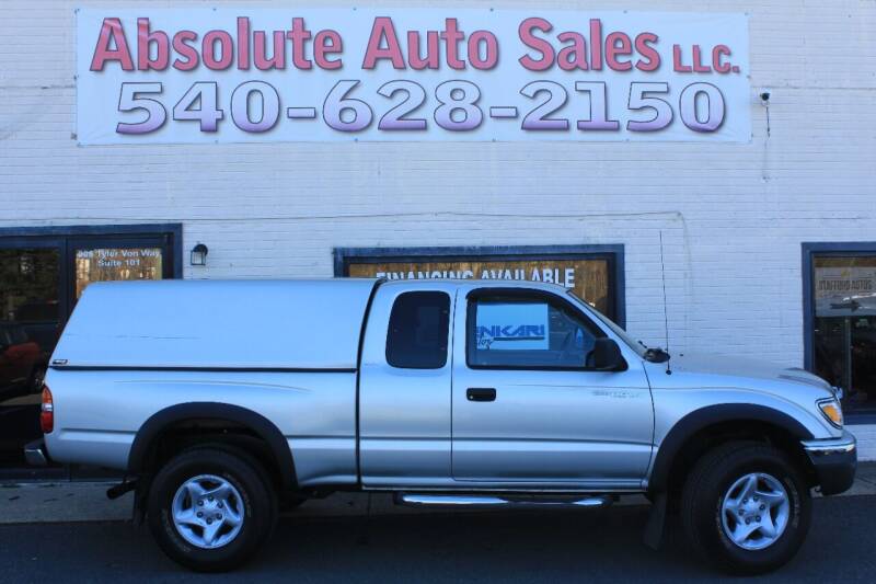 2002 Toyota Tacoma for sale at Absolute Auto Sales in Fredericksburg VA