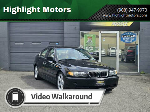 2005 BMW 3 Series for sale at Highlight Motors in Linden NJ