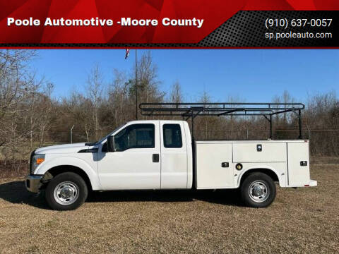 2016 Ford F-250 Super Duty for sale at Poole Automotive -Moore County in Aberdeen NC