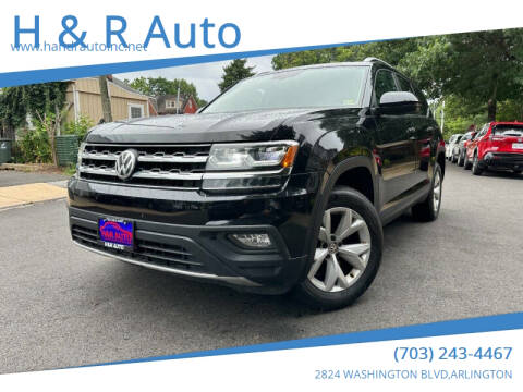 2019 Volkswagen Atlas for sale at H & R Auto in Arlington VA