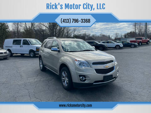 2012 Chevrolet Equinox for sale at Rick's Motor City, LLC in Springfield MA
