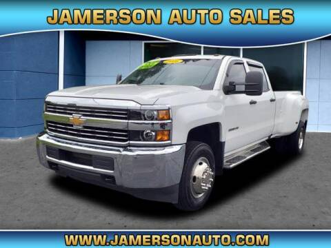 2016 Chevrolet Silverado 3500HD for sale at Jamerson Auto Sales in Anderson IN