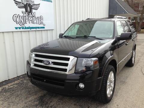 2014 Ford Expedition for sale at Team Knipmeyer in Beardstown IL