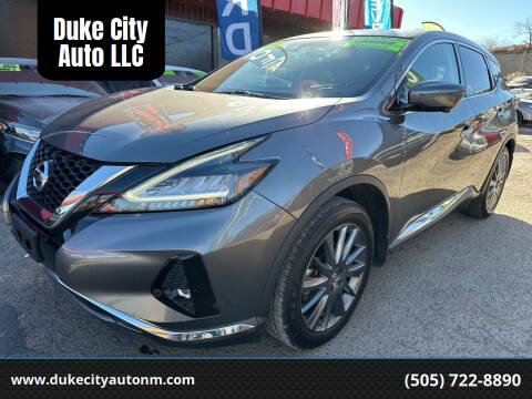 2021 Nissan Murano for sale at Duke City Auto LLC in Gallup NM