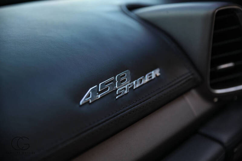 2012 Ferrari 458 Spider