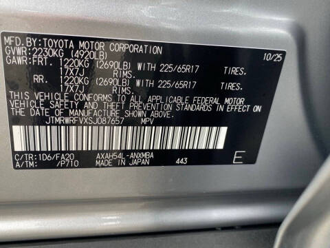 2025 Toyota RAV4 Hybrid XLE