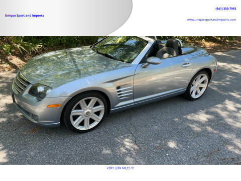 2008 Chrysler Crossfire for sale at Unique Sport and Imports in Sarasota FL