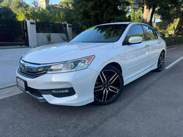 2016 Honda Accord for sale at Ride On LLC in Van Nuys, CA