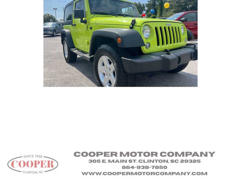 2016 Jeep Wrangler Sport